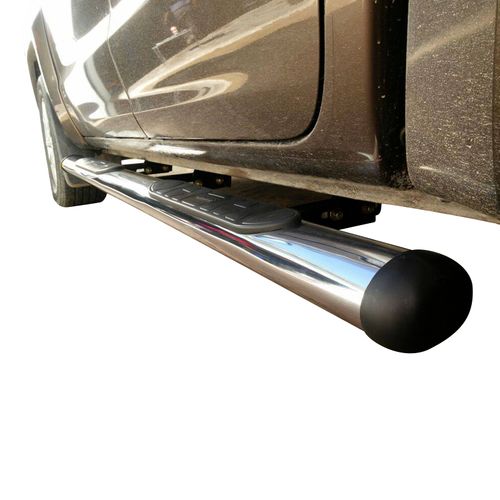 Estribo ovalado Volkswagen Amarok 2010+ acero inoxidable
