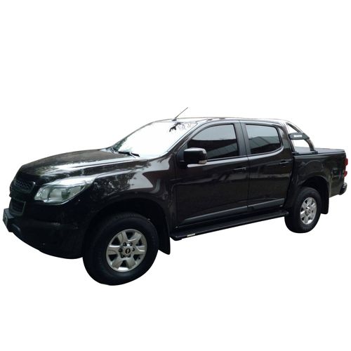 Estribo aluminio Chevrolet S10 2012+ Satinado/Negro/Grafito