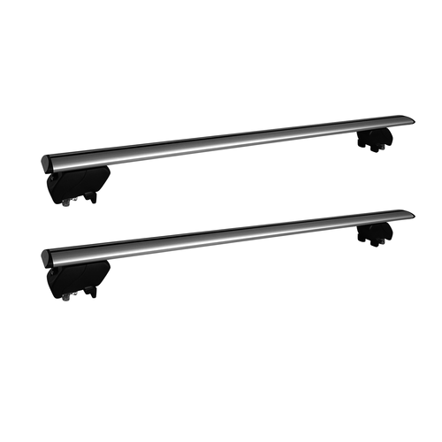 Barras portaequipajes de aluminio universal  para  rieles pegados