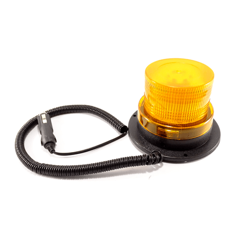 Baliza led flash redonda ambar