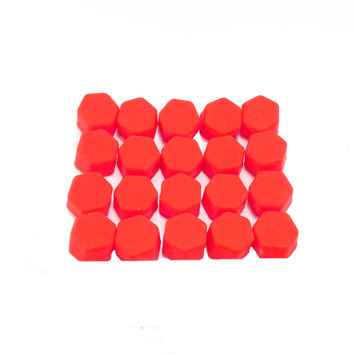 CUBRE TUERCA SILICONADO IAEL ROJO