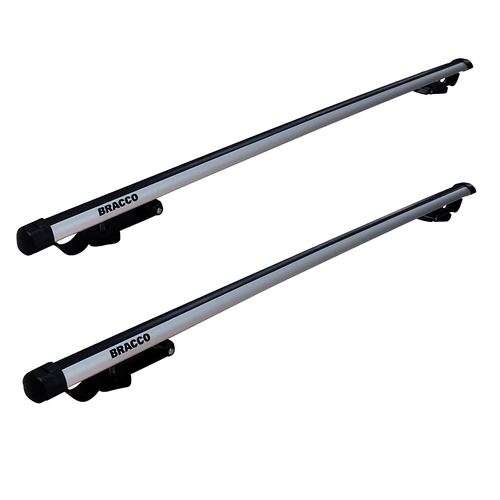 Barras portaequipajes aluminio 115cm Renault Duster/Orocho 2016+ c/barandas