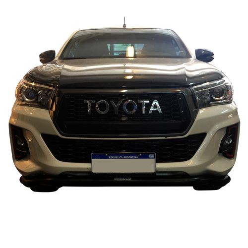 Defensa baja talampaya negra Toyota Hilux 2019+