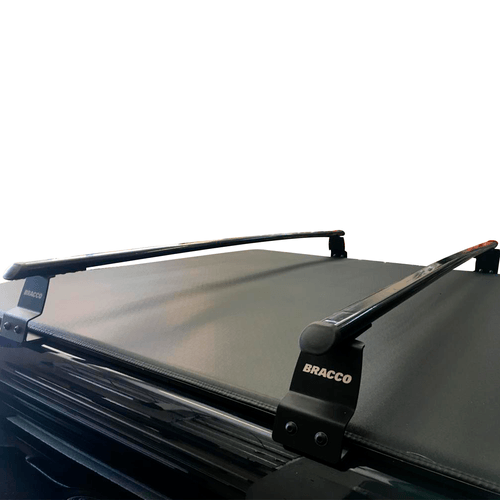 BARRAS PORTAEQUIPAJES NEGRAS DE CAJA NISSAN NP300 2016+/RENAULT ALASKAN