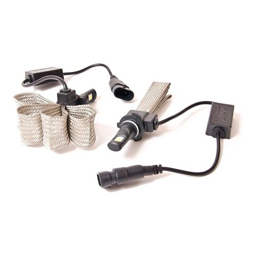 LAMPARA 12V 9006 LED CREE KIT MALLA METÁLICA