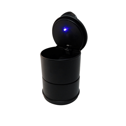 CENICERO TACHITO CON TAPA LUZ LED