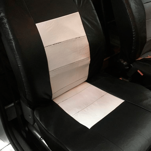 FUNDA FITTER SIMIL CUERO NEGRO/BLANCO