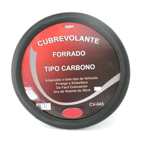 CUBREVOLANTE SIMIL CUERINA SIMIL CARBONO