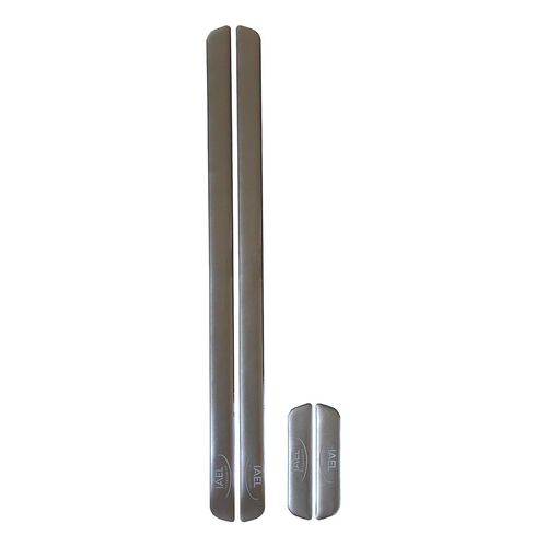 PROTECTOR PUERTA/PARAGOLPE ADHESIVO GRIS x4