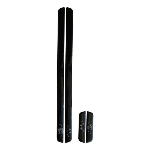 PROTECTOR PUERTA/PARAGOLPE ADHESIVO NEGRO x4