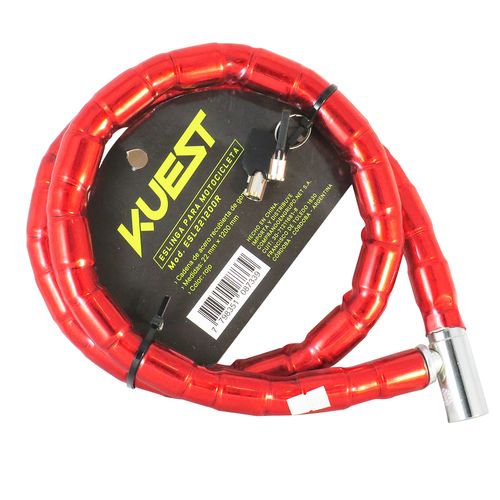 CADENA PITON 120MM X 22MM ROJA