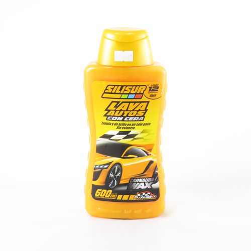 SILISUR LAVA AUTOS CON CERA CARNAUBA RÁPIDA