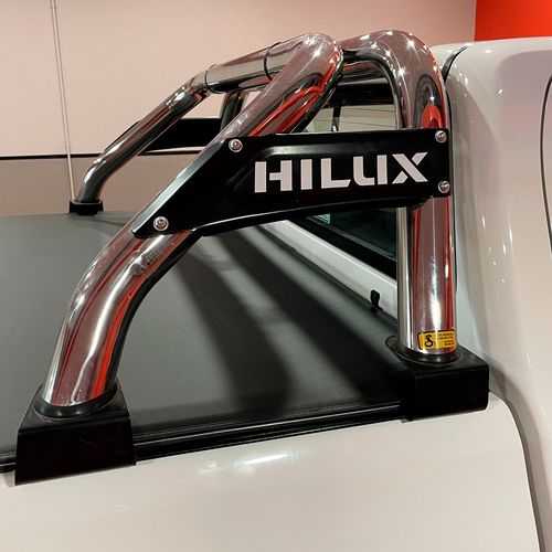 JAULA ANTIVUELCO INOXIDABLE COBRA TOYOTA HILUX 2016+