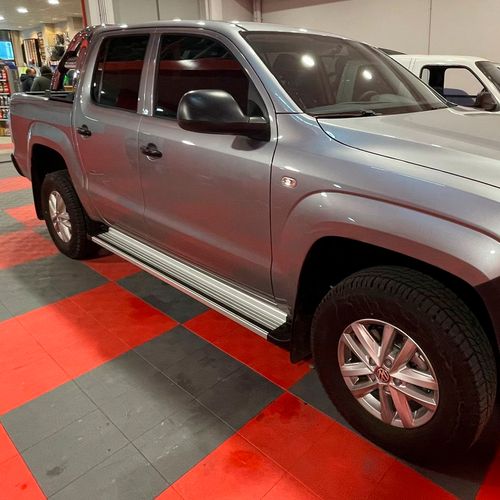 ESTRIBO ALUMINIO SATINADO COBRA AMAROK 2010+