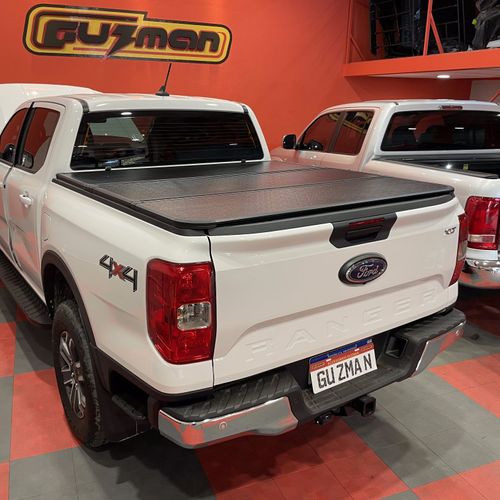 TAPA RIGIDA TRIPLE PAÑO WINBO FORD RANGER XLS/RAPTOR 2023 EN ADELANTE