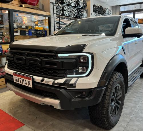 Deflector de capot negro mate EGR Ford Ranger 2023 en adelante