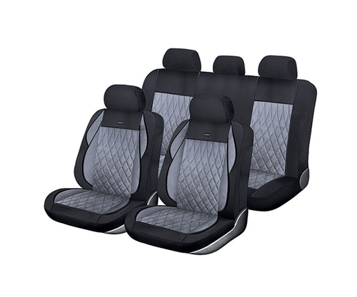 FUNDAS IMPORTADAS HR ELEGANT NEGRO CON GRIS