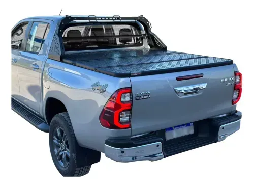 TAPA TRIPLE PAÑO DURABOX TOYOTA HILUX C/D 2016 EN ADELANTE