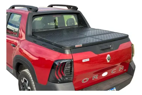 TAPA TRIPLE PAÑO DURABOX RENAULT OROCH CON BARRA 2022+ OUTSIDE