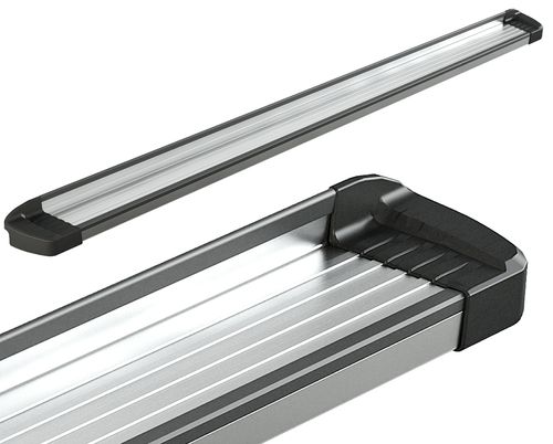 ESTRIBOS DE ALUMINIO SATINADO BEPO G3 NISSAN FRONTIER 2022+