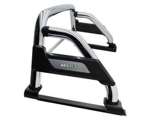 JAULA ANTIVUELCO CROMADA BEPO B3 - TOYOTA HILUX 2016+