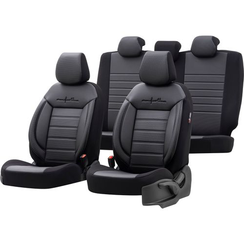 FUNDAS CUBRE ASIENTO IMPORTADAS GUZMAN COMFORTLINE NEGRAS
