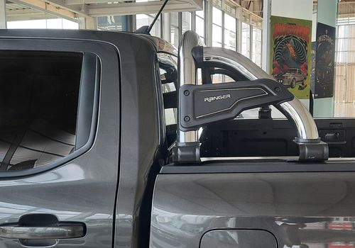 JAULA ANTIVUELCO SLIM GUZMAN - FORD RANGER 2023+ CROMADA