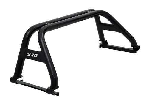 JAULA ANTIVUELCO DOBLE CAÑO GUZMAN - CHEVROLET S10 2012+ NEGRA