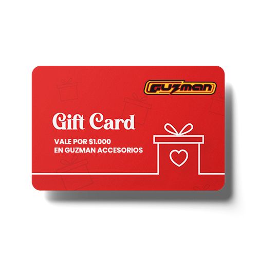 GIFT CARD - TARJETA DE REGALO POR $1.000 EN GUZMAN